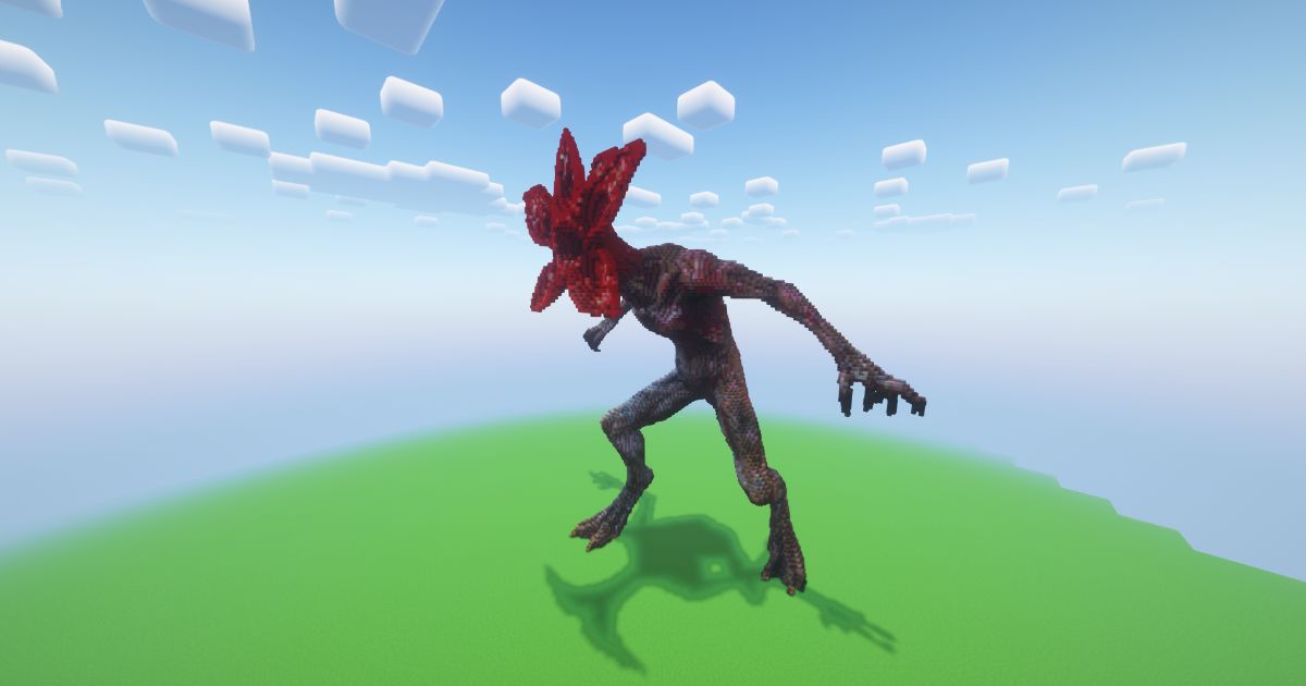 Minecraft Demogorgons Statue preview 1
