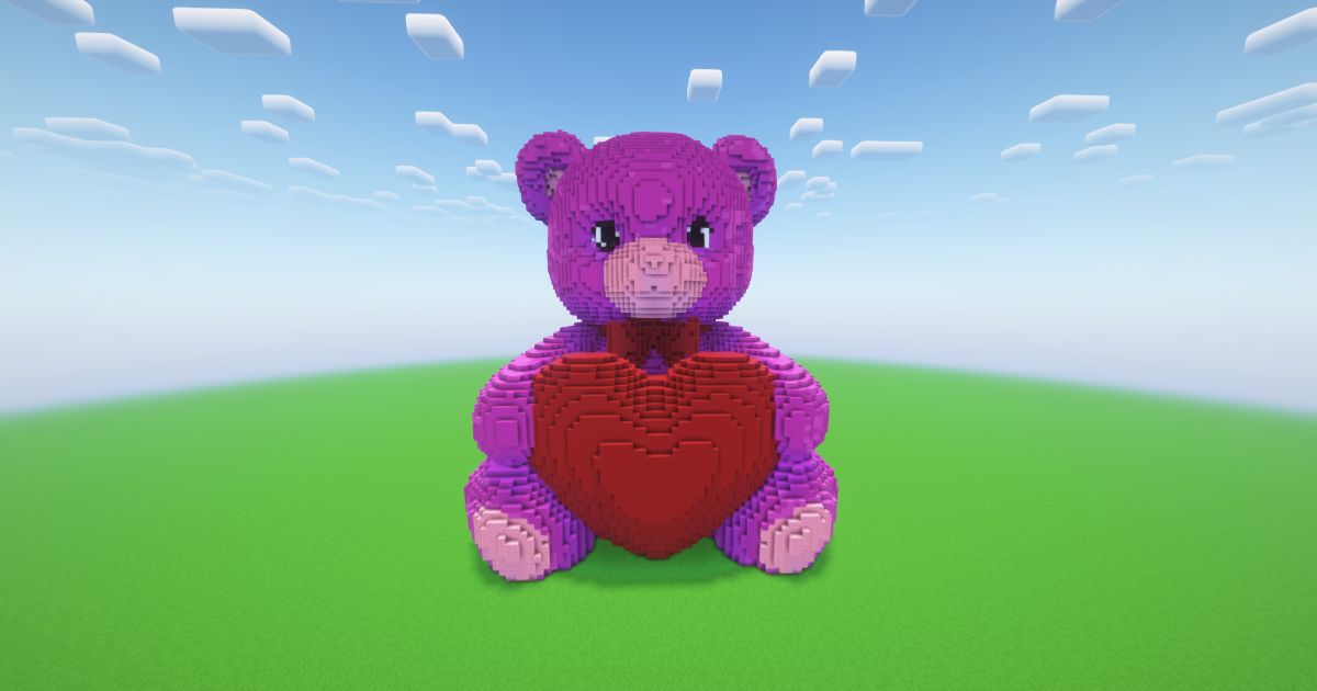 Minecraft Cute Bear
