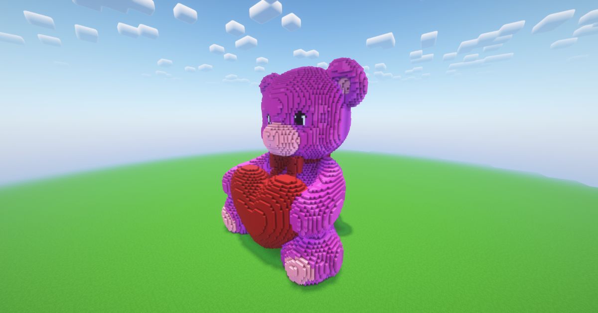 Minecraft Cute Bear preview 2