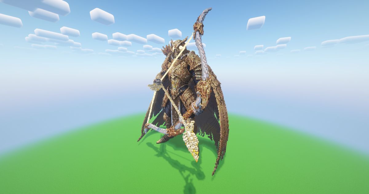 Minecraft Celestial Owl Statue preview 1