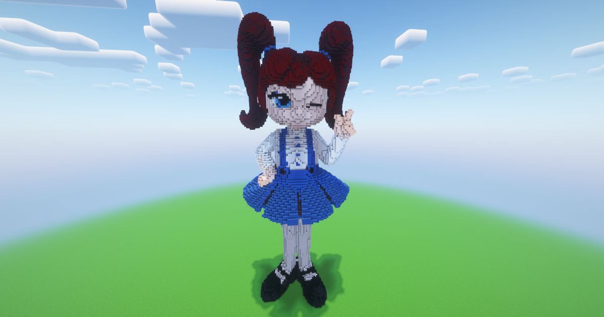 Minecraft Student Statue