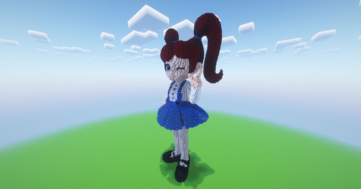 Minecraft Student Statue preview 1