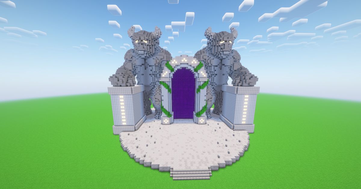 Minecraft Monsters Nether Portal
