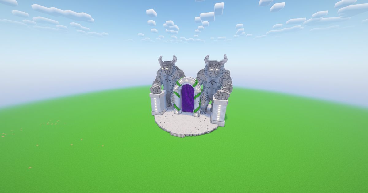 Minecraft Monsters Nether Portal preview 2