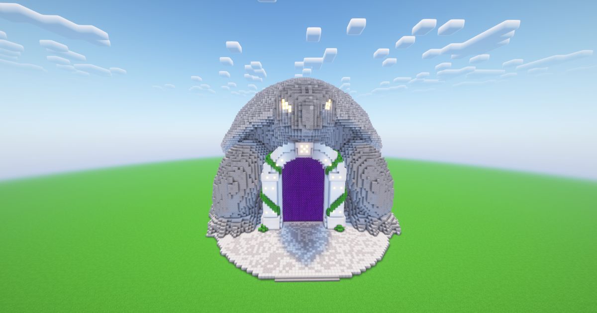 Minecraft Turtle Nether Portal