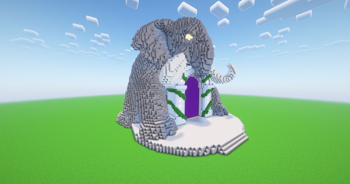 Minecraft Mammoth Nether Portal