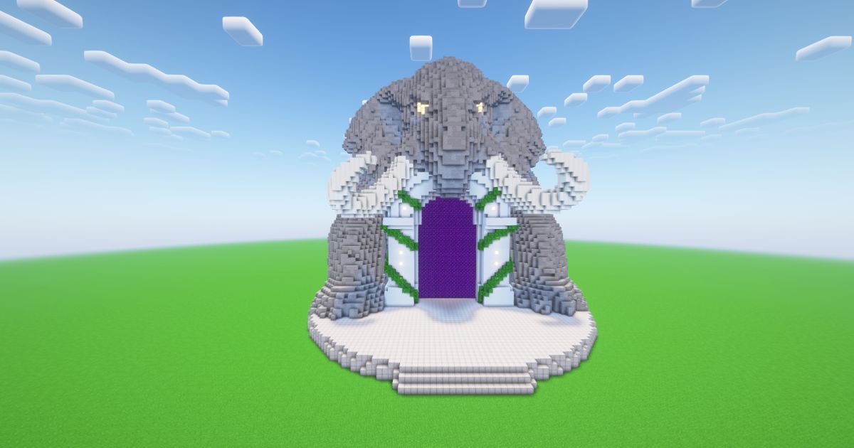 Minecraft Mammoth Nether Portal preview 1
