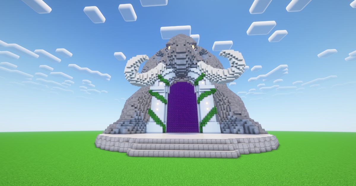 Minecraft Mammoth Nether Portal preview 2