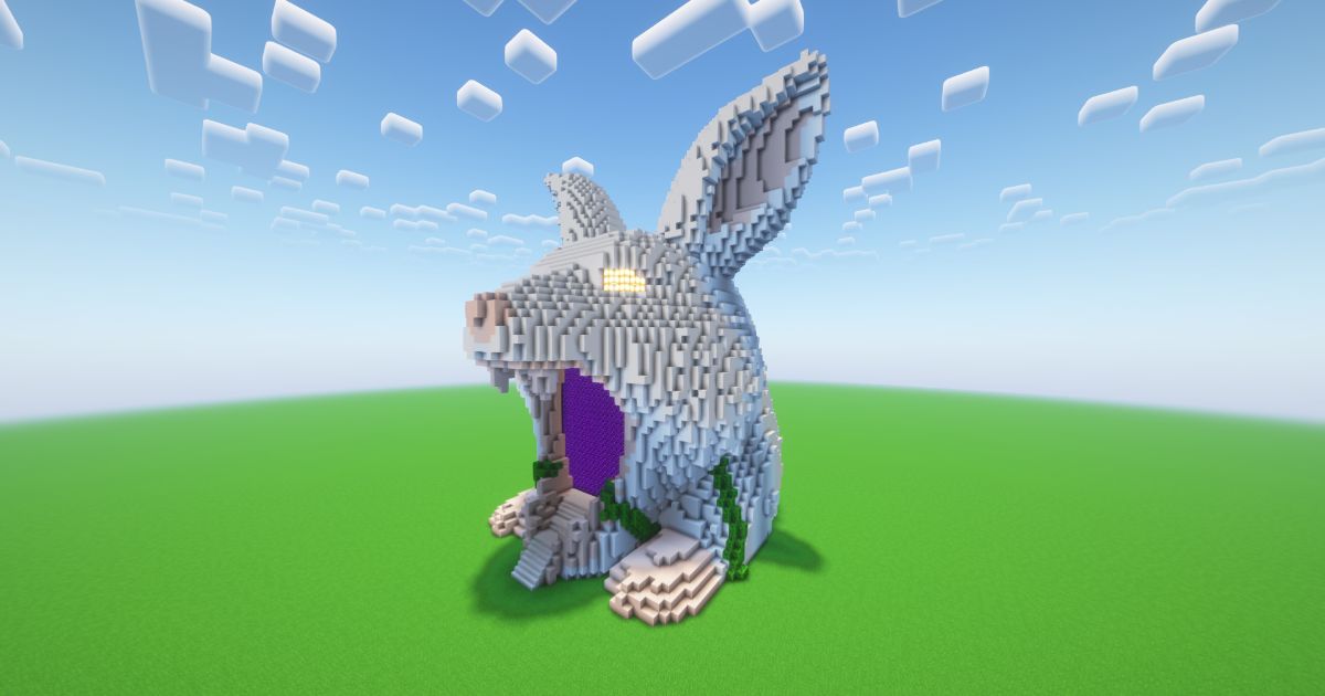 Minecraft Rabbit Nether Portal preview 1
