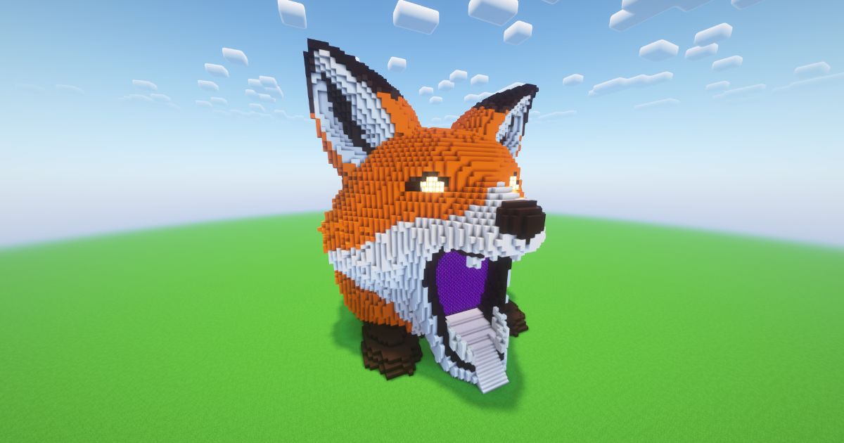 Minecraft Fox Nether Portal