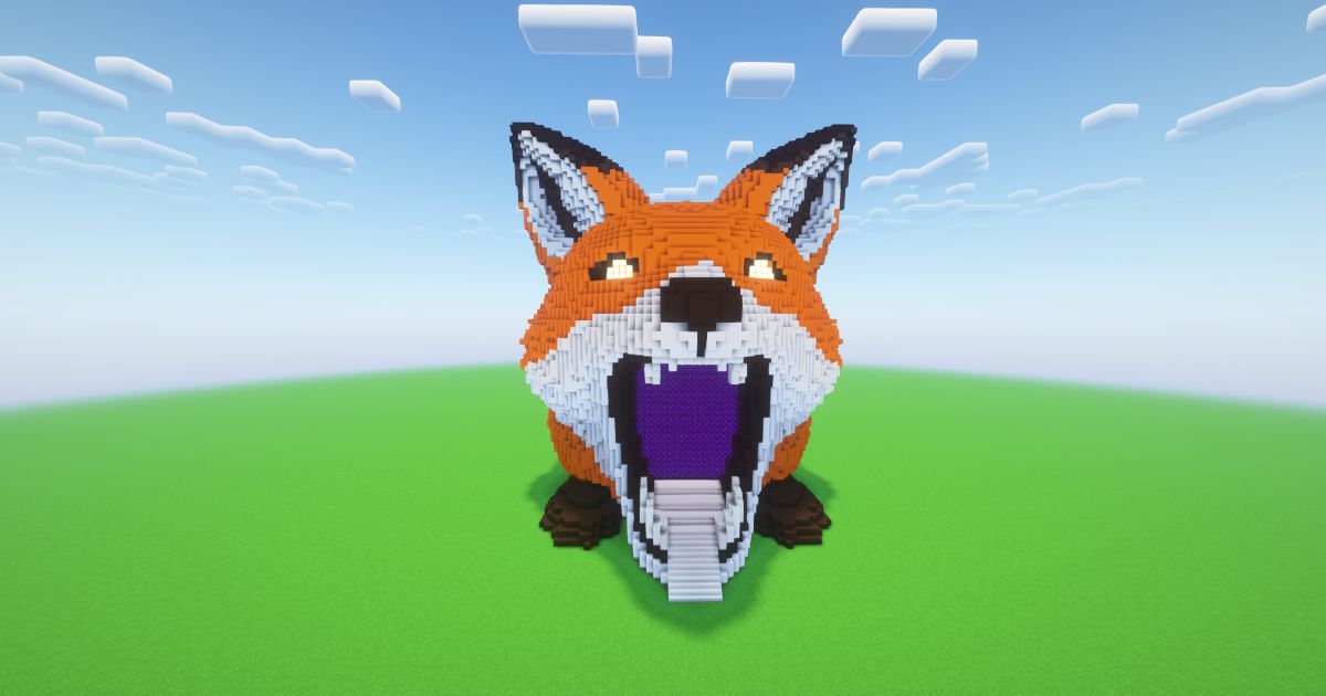 Minecraft Fox Nether Portal preview 1