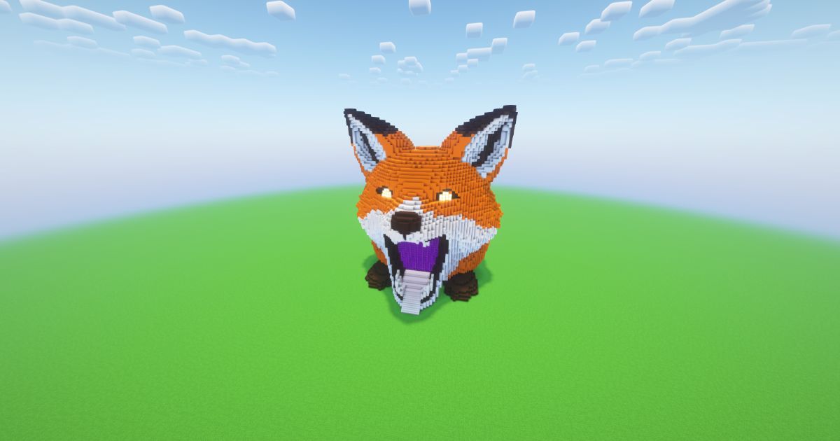 Minecraft Fox Nether Portal preview 2