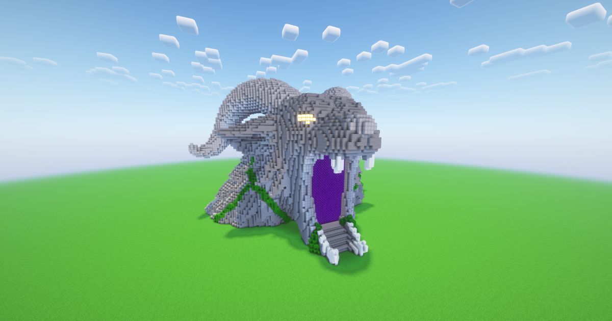 Minecraft Goat Nether Portal