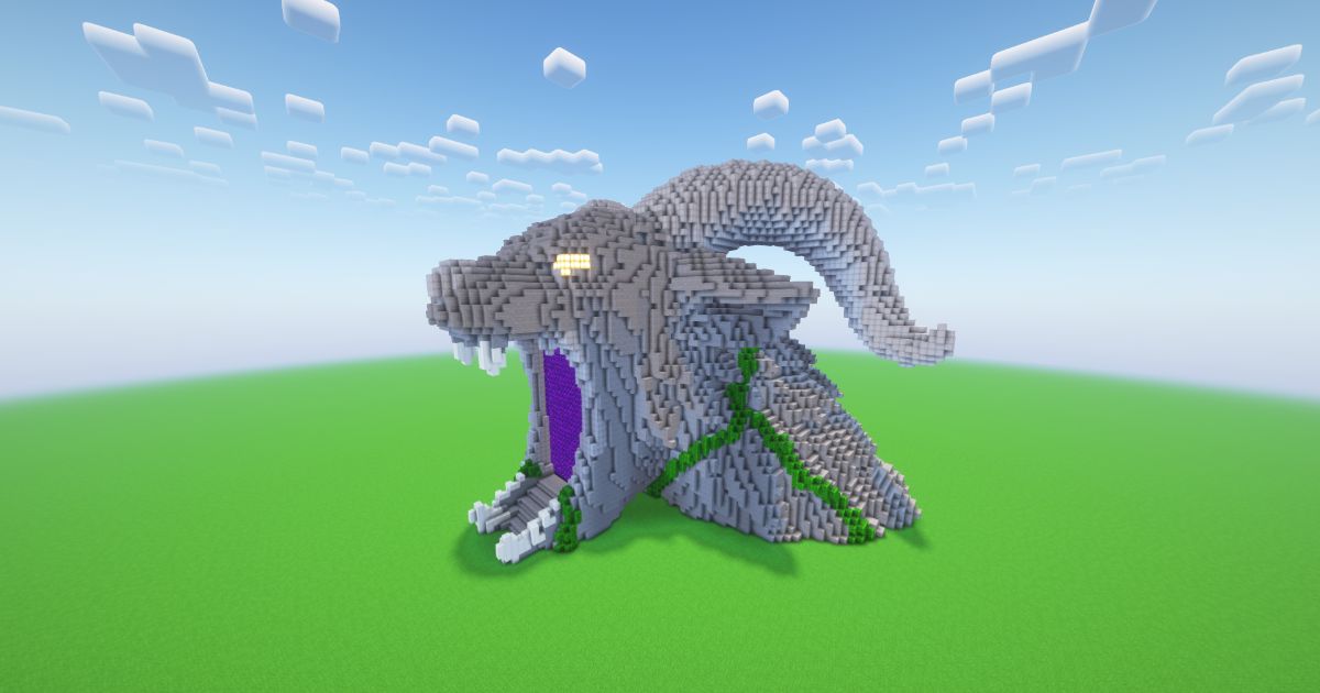 Minecraft Goat Nether Portal preview 1