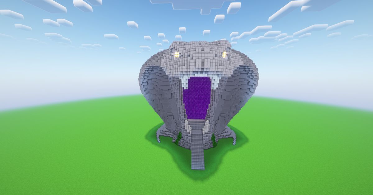 Minecraft Snake Nether Portal preview 2
