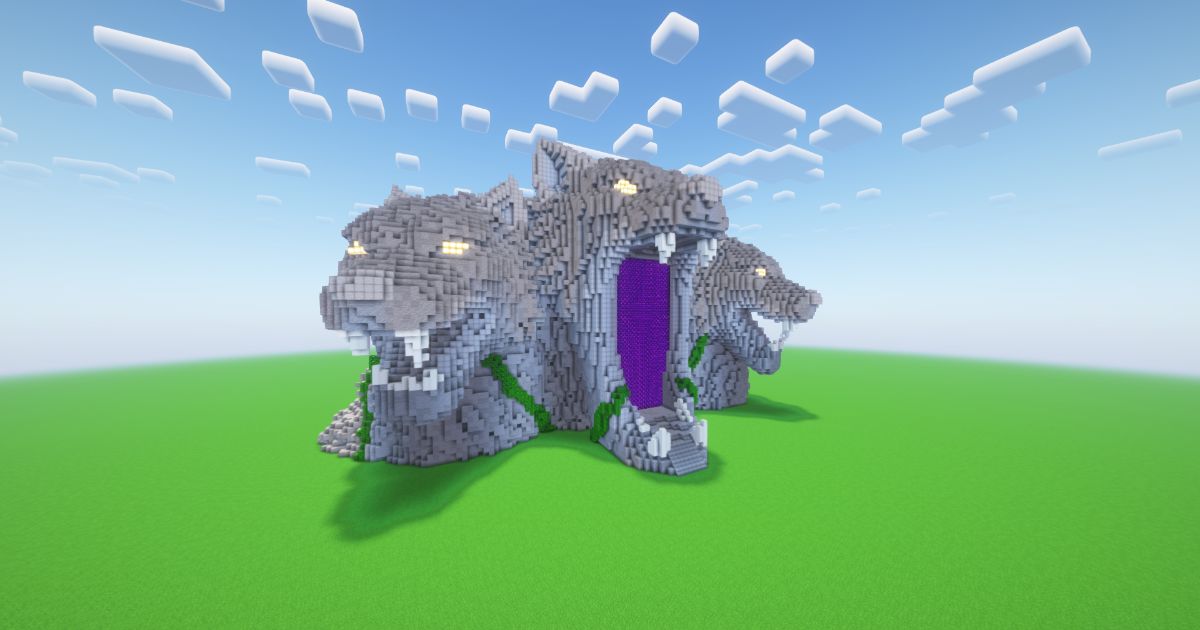 Minecraft Cerberus 2 Nether Portal