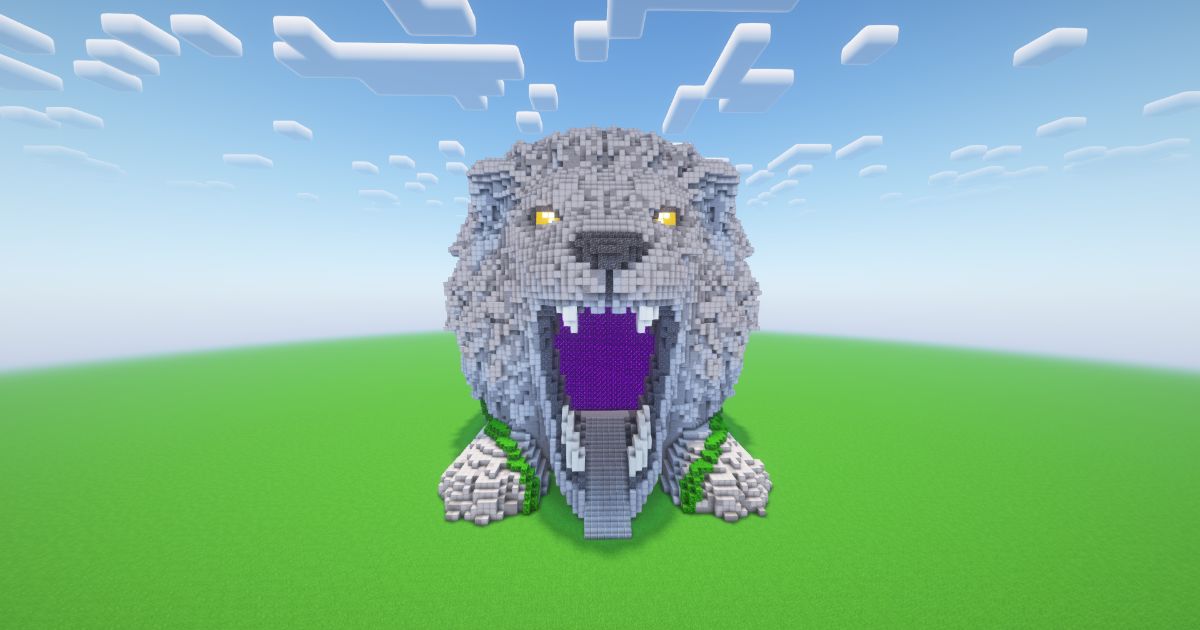 Minecraft Lion Nether Portal preview 1