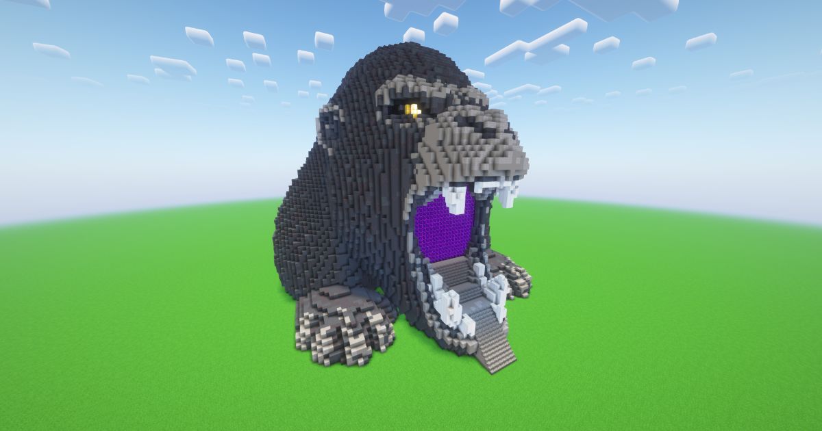 Minecraft Gorilla Nether Portal
