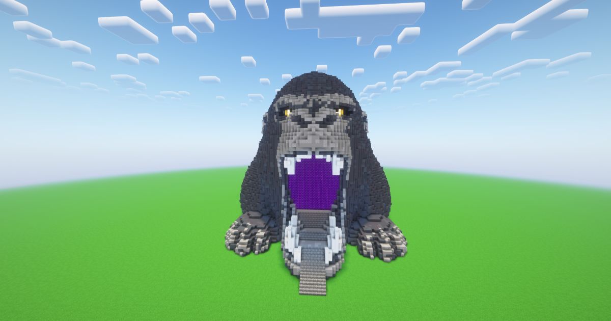 Minecraft Gorilla Nether Portal preview 1