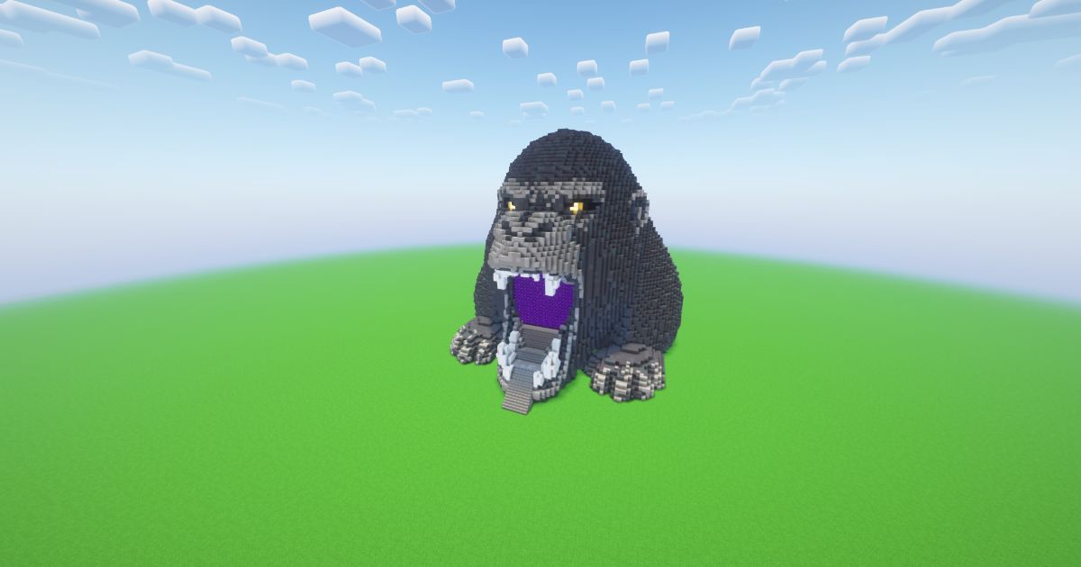 Minecraft Gorilla Nether Portal preview 2