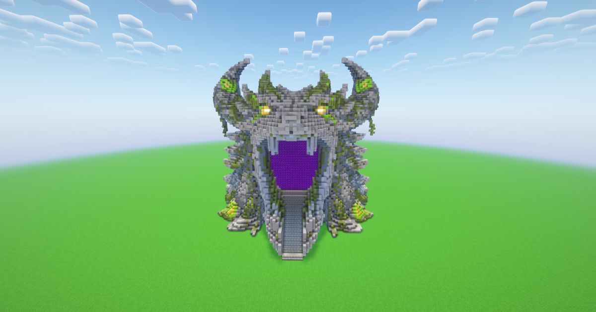 Minecraft Jungle Guardian Nether Portal preview 1
