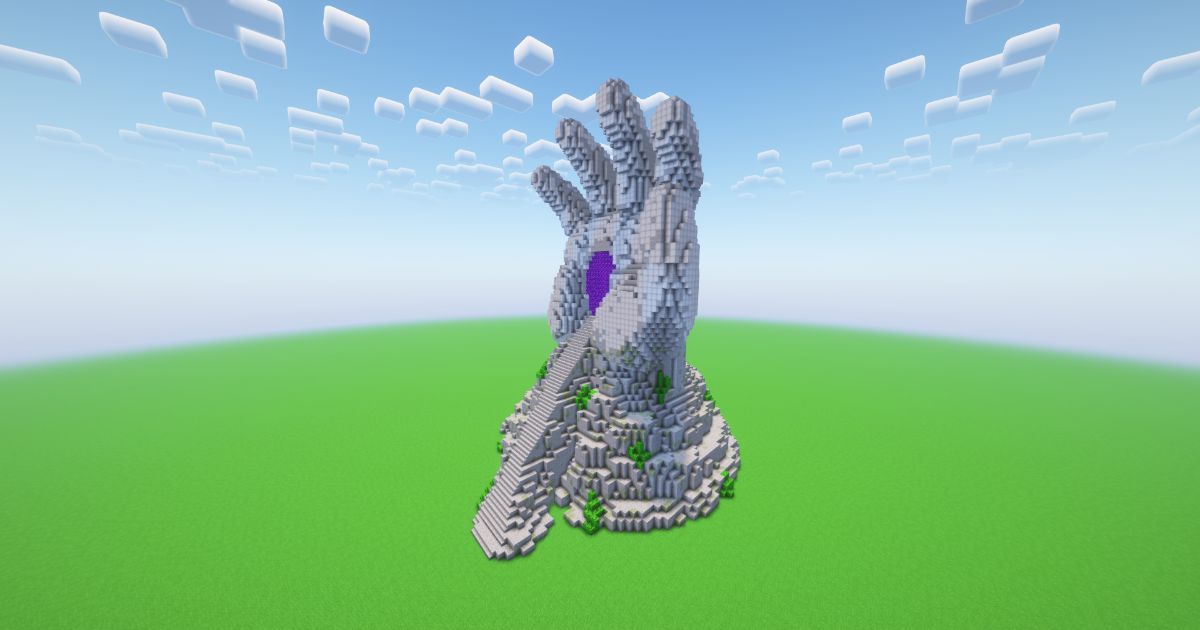 Minecraft Hand Nether Portal preview 1