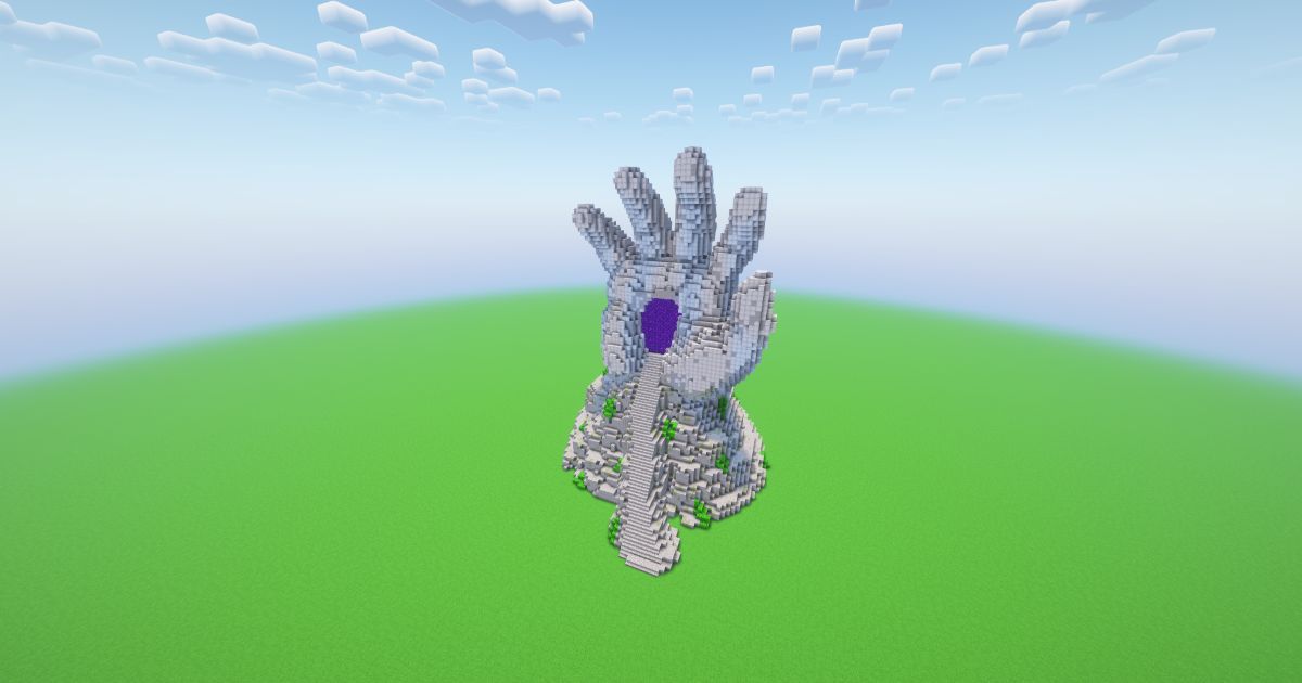 Minecraft Hand Nether Portal preview 2