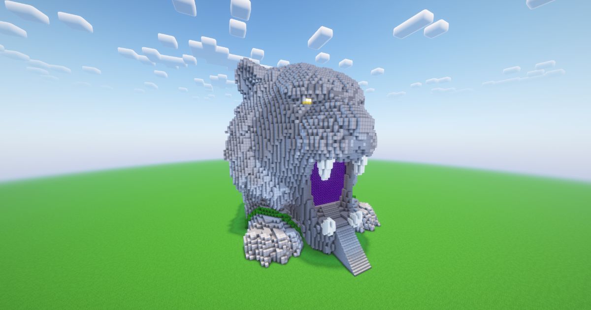Minecraft Tiger Nether Portal