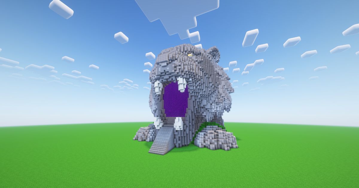 Minecraft Tiger Nether Portal preview 1