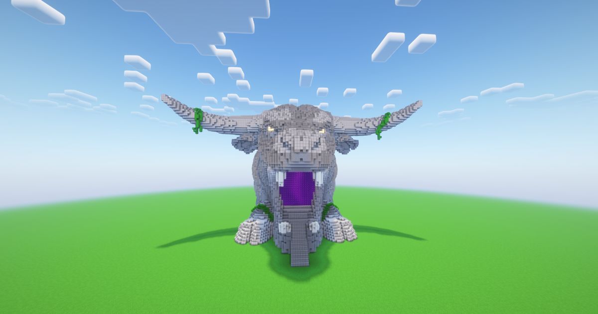 Minecraft Raging Bull Nether Portal preview 1