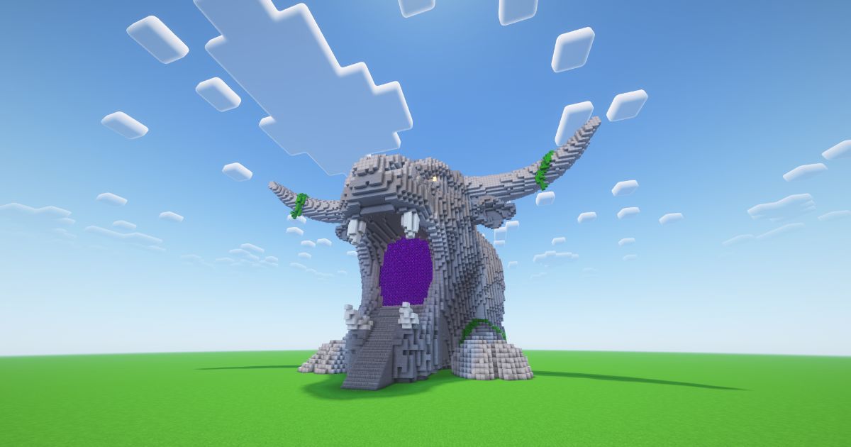Minecraft Raging Bull Nether Portal preview 2