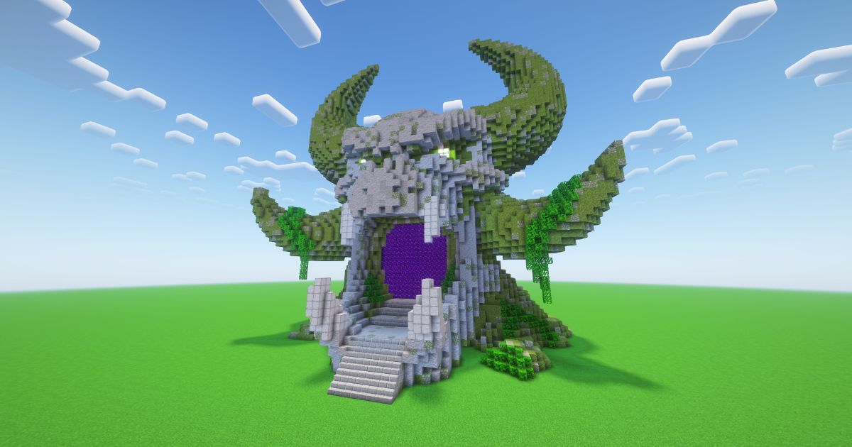 Minecraft Jungle Elder Nether Portal preview 2