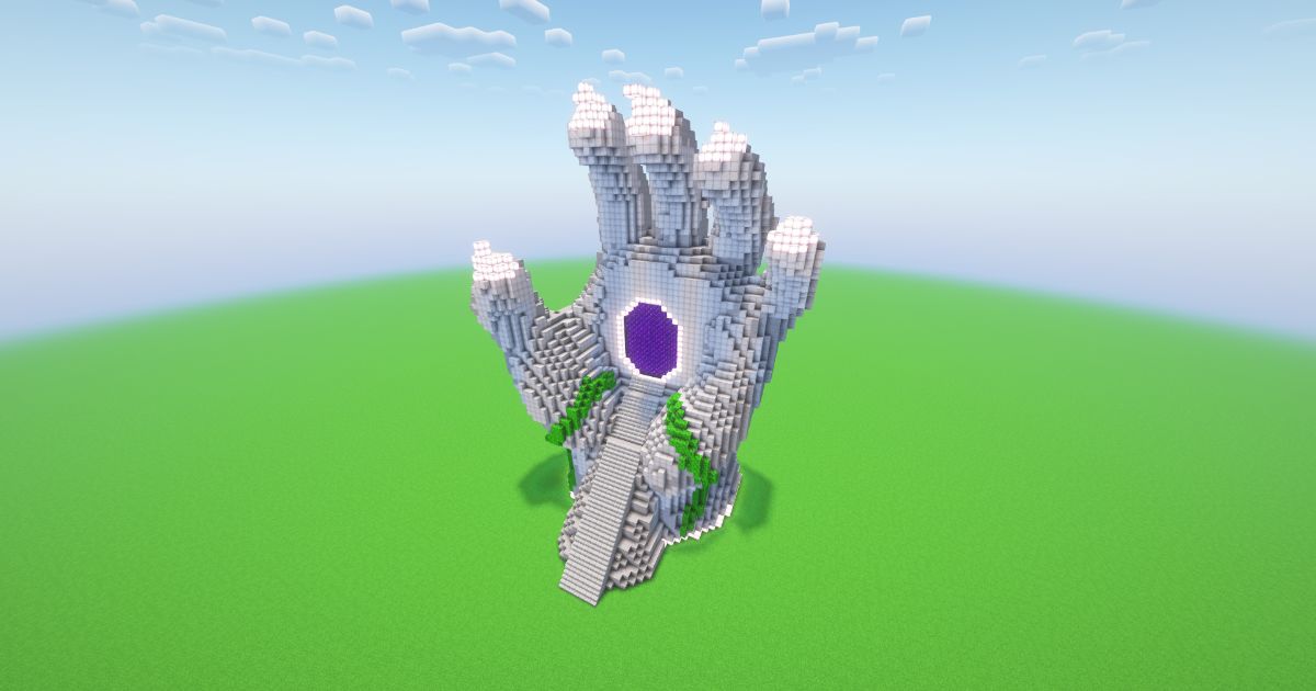 Minecraft Mystic Hand Nether Portal preview 2