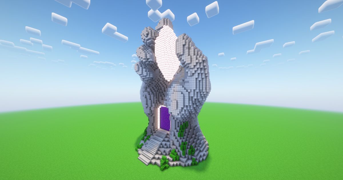 Minecraft Corrupted Hand Nether Portal preview 1