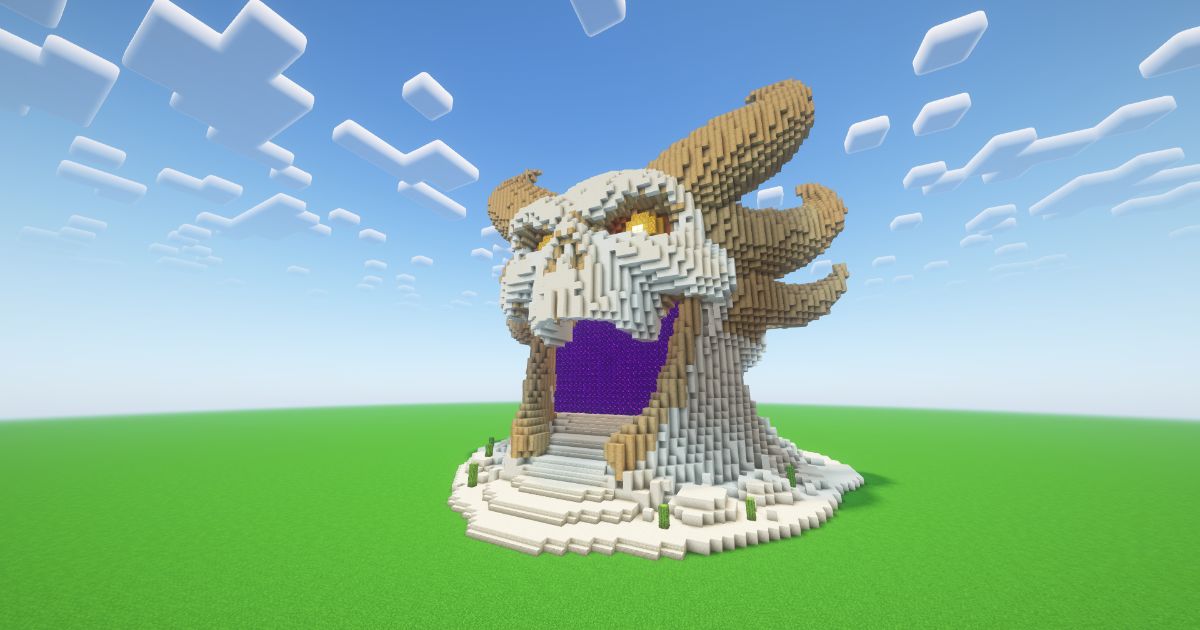 Minecraft Desert Guardian Nether Portal preview 2