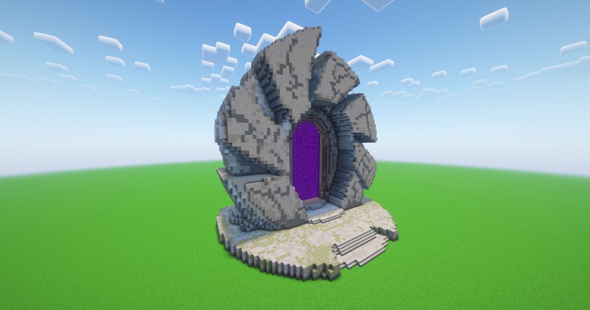 Minecraft Runic Nether Portal preview 1