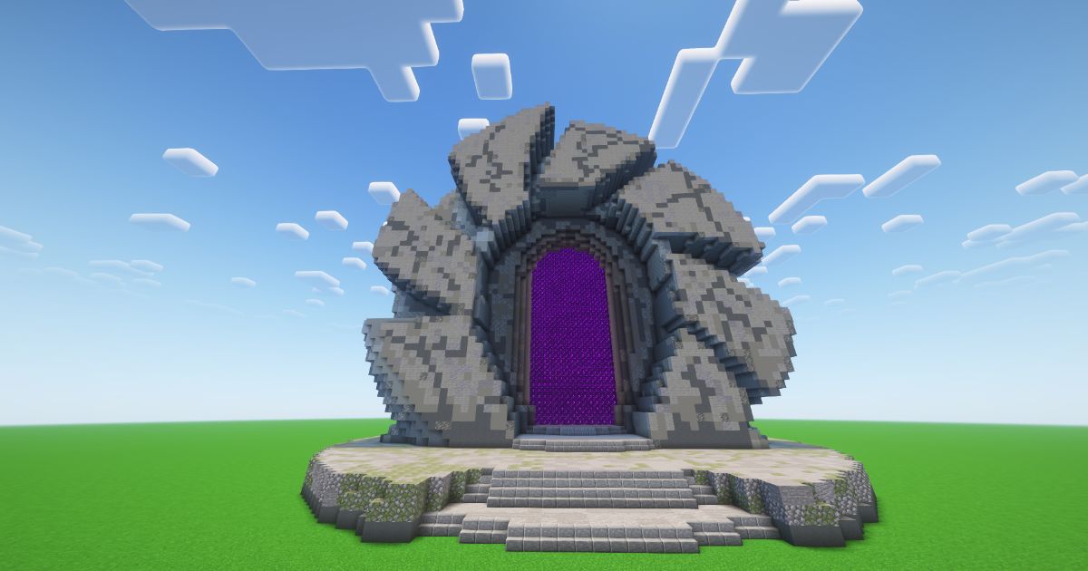 Minecraft Runic Nether Portal preview 2