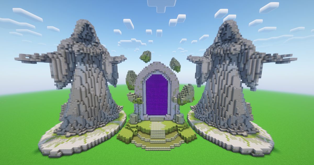 Minecraft Nature Priestesses Nether Portal