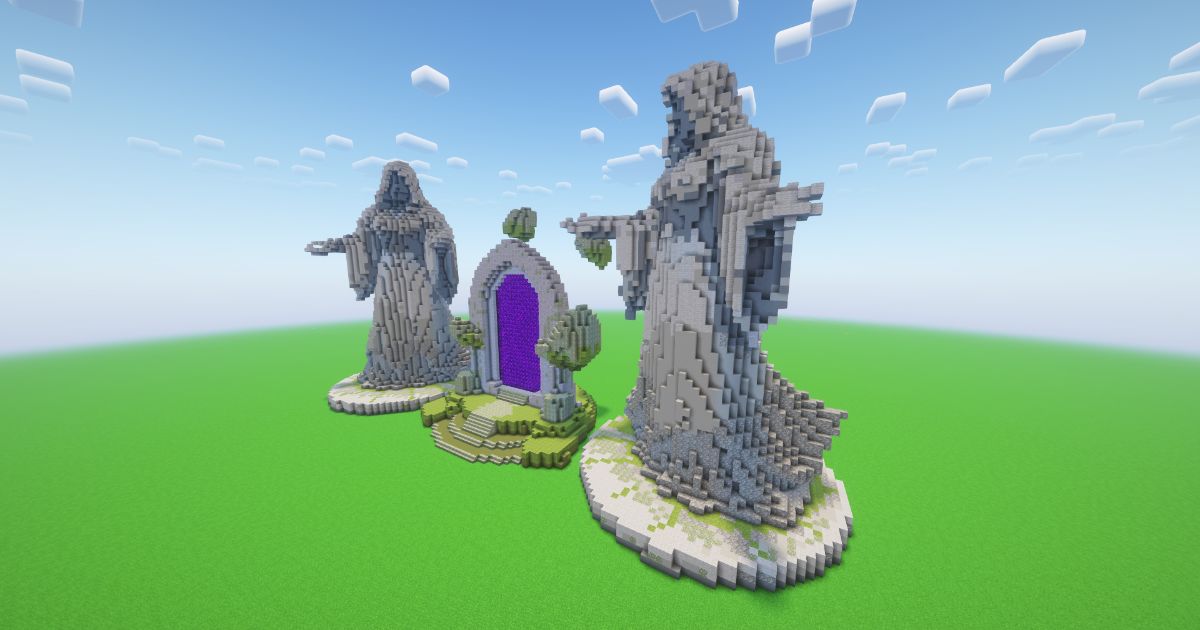 Minecraft Nature Priestesses Nether Portal preview 1