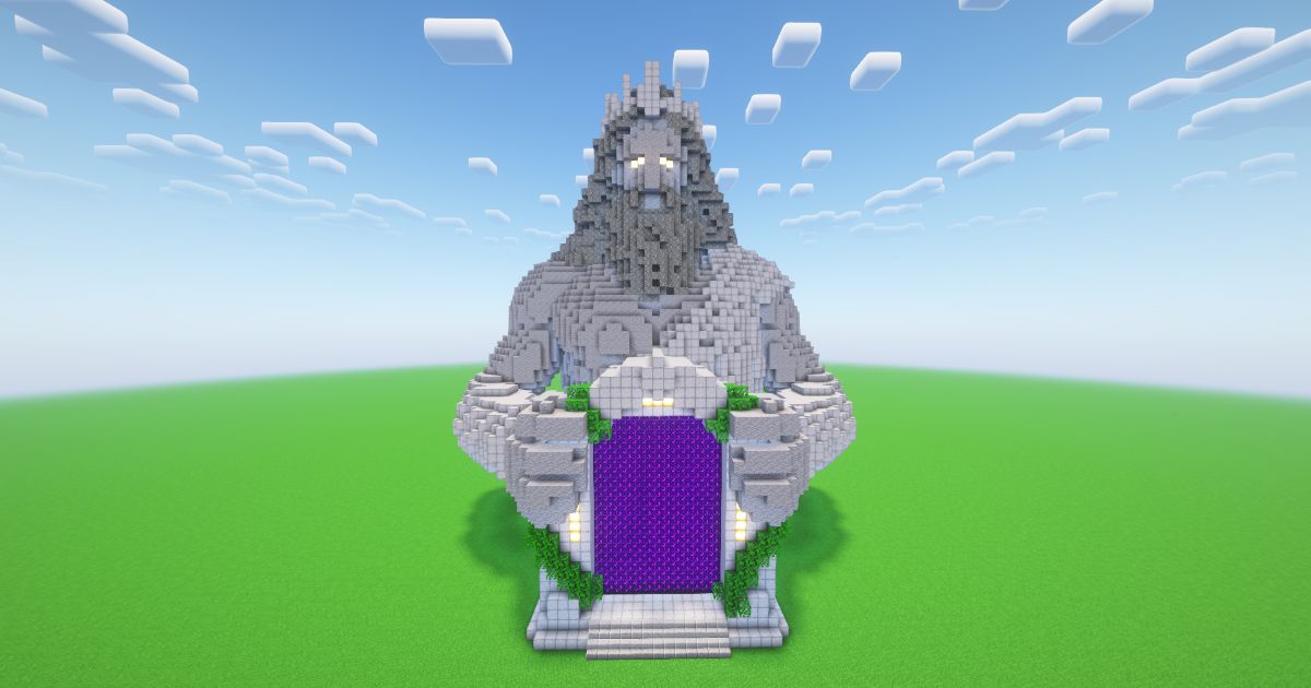 Minecraft Zeus Nether Portal