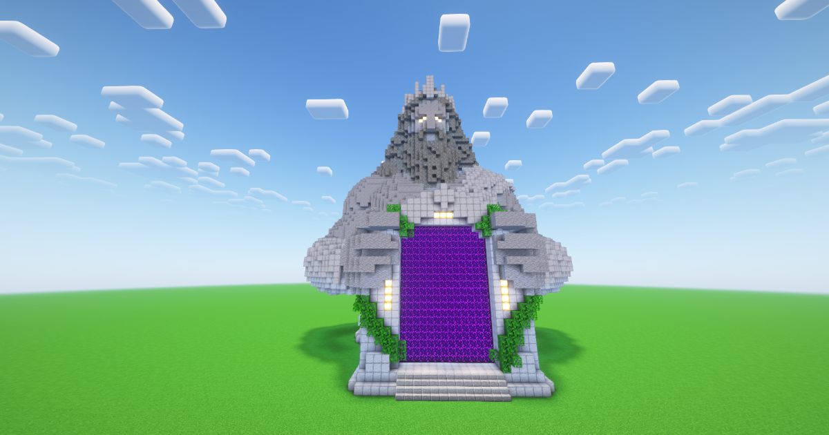 Minecraft Zeus Nether Portal preview 2