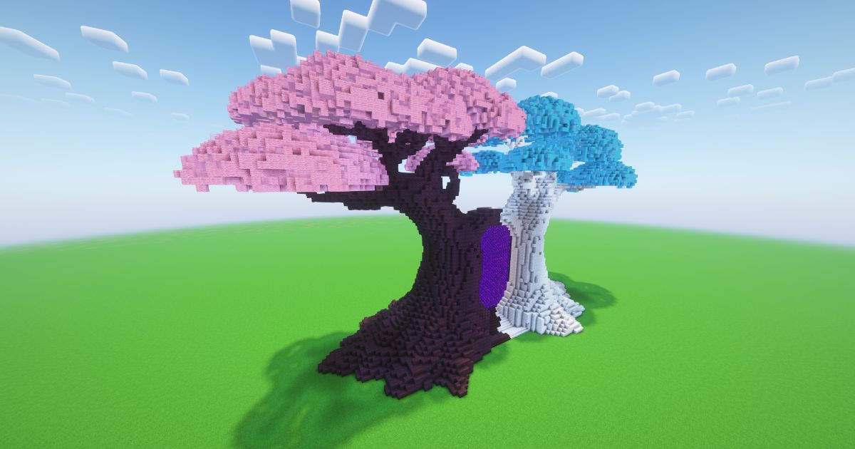 Minecraft Mystic Bonsai Nether Portal preview 1
