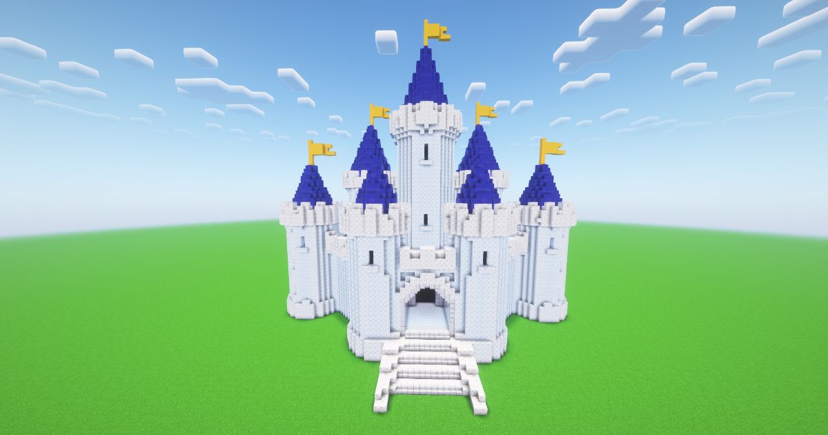 Minecraft Royal White Castle