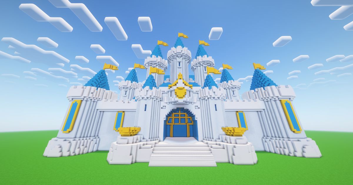 Minecraft Grand Royal Castle preview 1