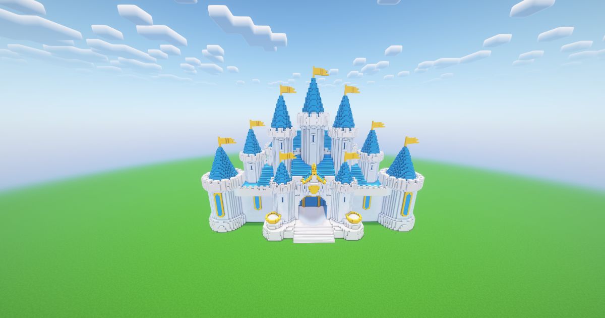 Minecraft Grand Royal Castle preview 2