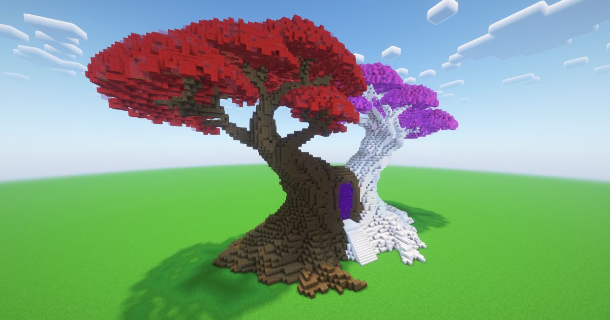 Minecraft Athena Bonsai Nether Portal preview 1
