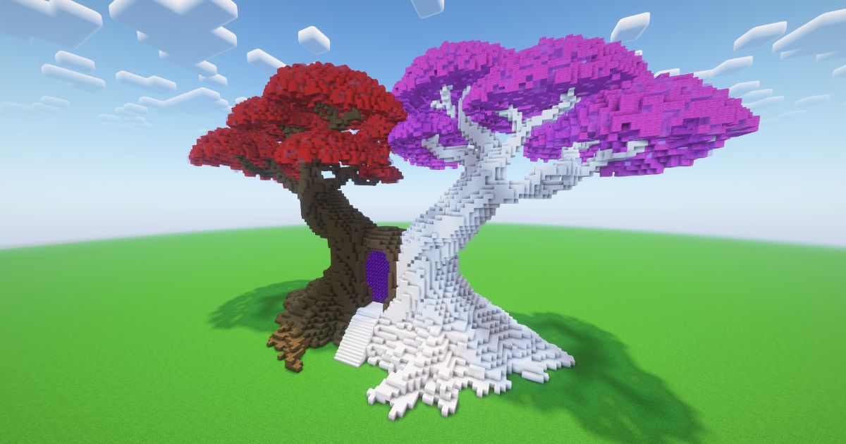 Minecraft Athena Bonsai Nether Portal preview 2