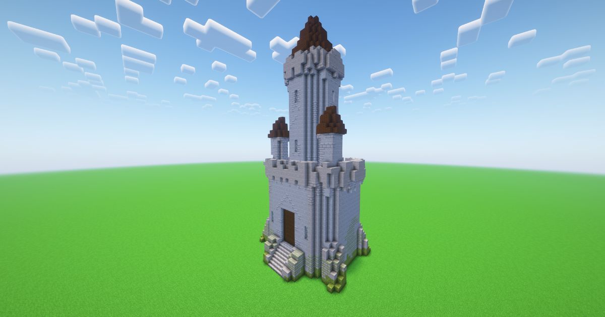 Minecraft Medieval Sentinel Tower preview 1