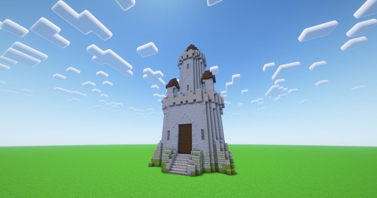 Minecraft Medieval Sentinel Tower preview 2