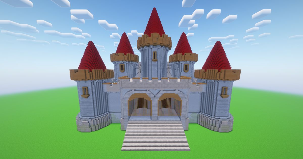Minecraft Medieval Castle V2